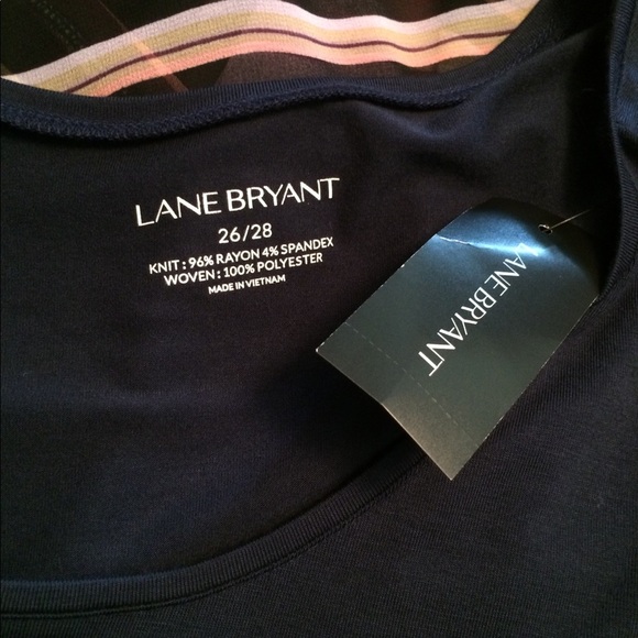 Lane Bryant Knit/Sheer Tunic NWT - Picture 4 of 4